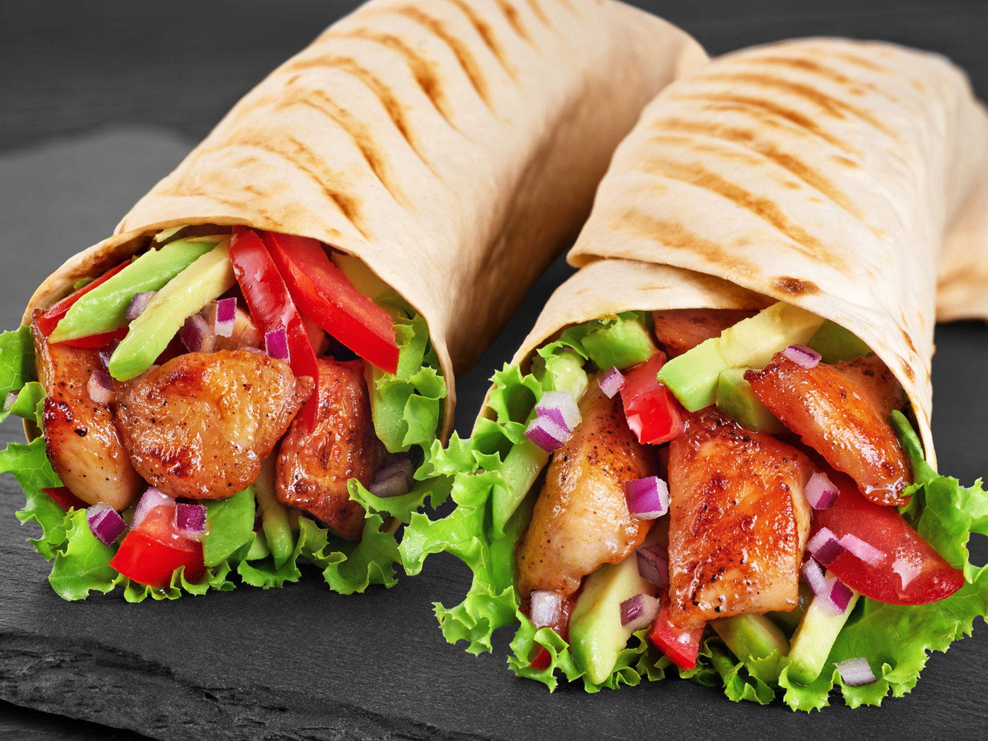 Fajitas au poulet Le Touco